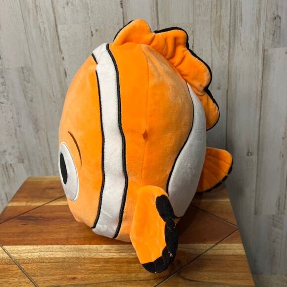 Disney Squishmallow Nemo Plush 10" Finding Nemo Clownfish Toy - Picture 4 of 6